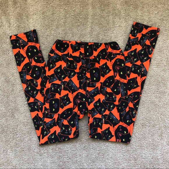 LuLaRoe Other - LuLaRoe Black Cat Leggings
